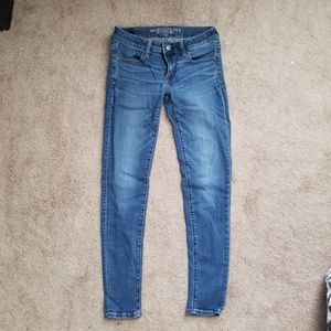 American Eagle super low jegging size 6